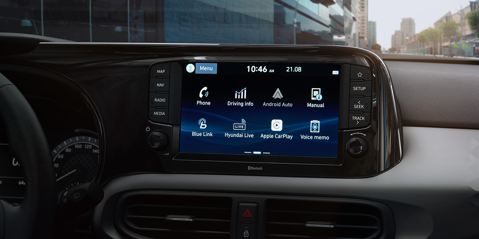 Hyundai i10 Tuchscreen