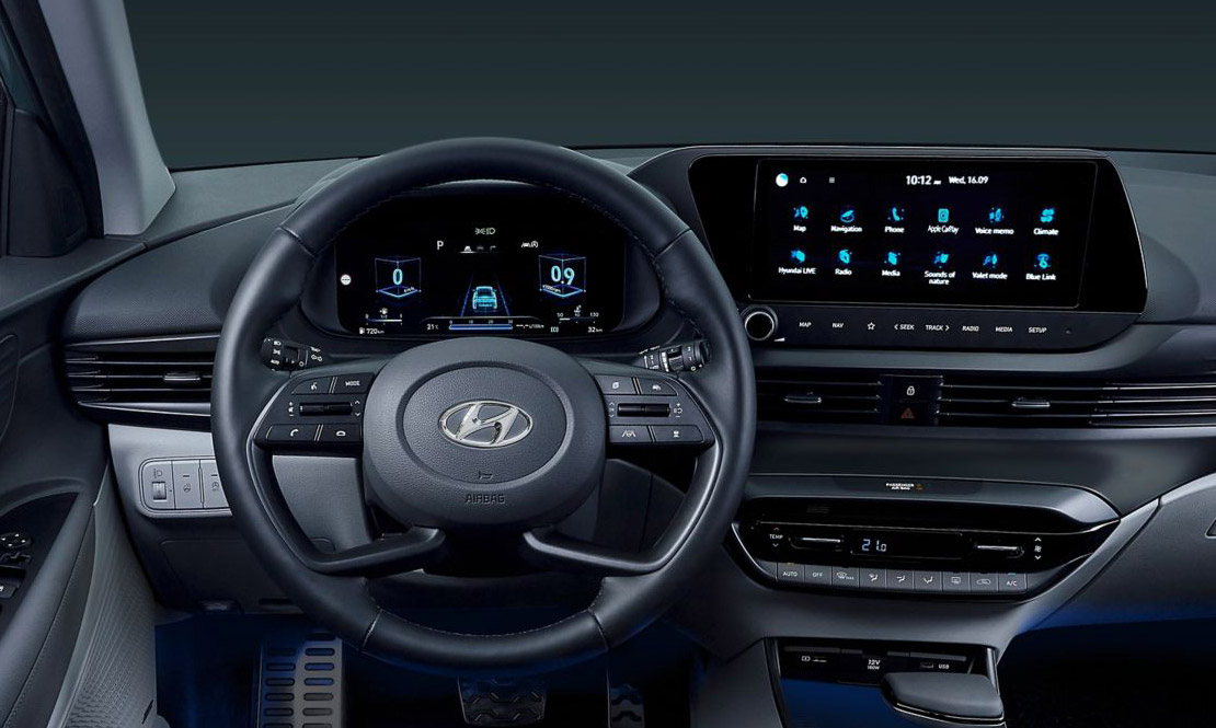 Hyundai Bayon Hybrid Display